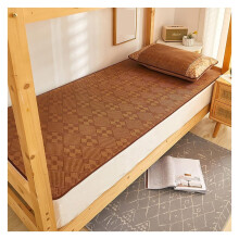 Foldable Bamboo Cooling Mat with AntiSkid Straps for Comfortable Summer Sleeping