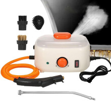 2500W Temperature Portable Steam Cleaner with 3 Brush Heads for Kitchen Bathroom Car