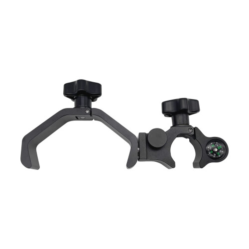 Data Collector Pole Mount with Quick Release and Compass for Trimble, 32mm GPS Range Pole Bracket