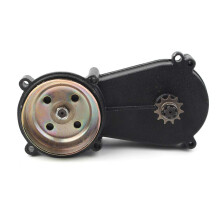 Mini Scooter Gearbox 2 Stroke T8F Chain Heavy Duty TwinChain Transmission for 43cc 49cc Petrol Scooter Go Kart
