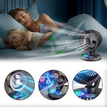 Gnobogi New High power Desktop Fan Portable USB Fan Multifunctional Shaking Head Circulation Fan for Home and Office Use Features on Clearance