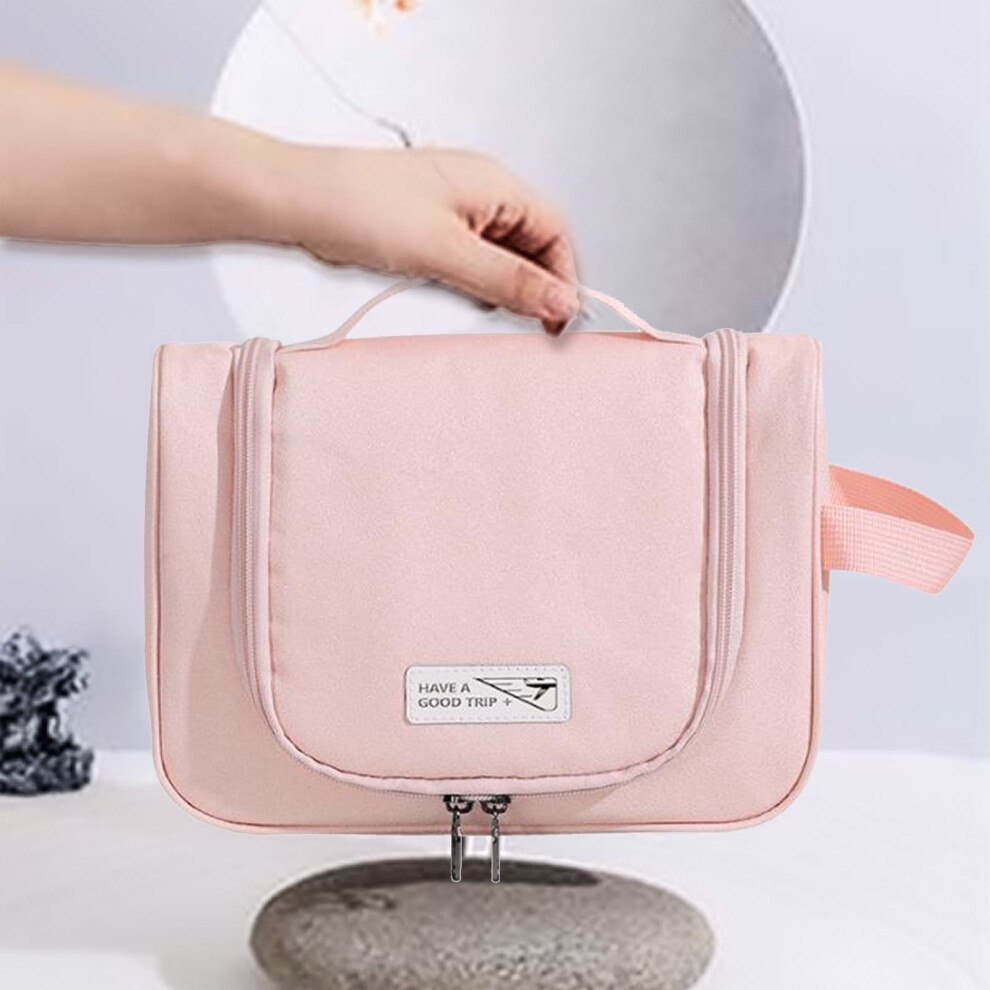 Clearance Sales karymi 1st Day of School Sign Portable Hook Toiletry Bag Travel Cosmetic Storage Bag Cosmetic Bag Large Capacity