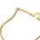 Men's Twisted Braid Style Tie Chain (Golden) 2