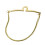 Men's Twisted Braid Style Tie Chain (Golden) 1