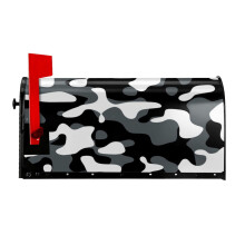 Ba-Pe Magnetic Mailbox Cover Garden Yard Home Decor For Outside, Decorative Outdoor Post Letter Box Wrap Decor Mail Wraps, 25.5x21 In