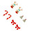 Gregiular 8Pcs Christmas Stud Earrings Set - Bow, Tree, Candy Cane, Deer 2