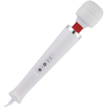 Handheld Personal Wand Massager with 10 Powerful Vibration, Neck Shoulder Back Massage for Deep Muscles Pain Relief-(White)