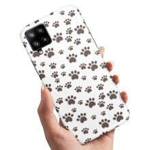 Compatible with Samsung Galaxy A12 - Case/Mobile Case Paw Pattern