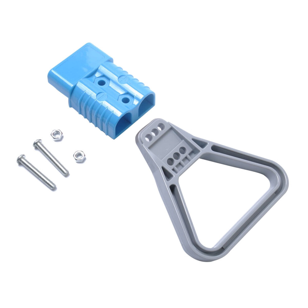 Universal 600V 175A Battery Connect Quick Connector Plug For Forklift Winch Trailer Driver Electrical Devices (Blue) 9027700411289