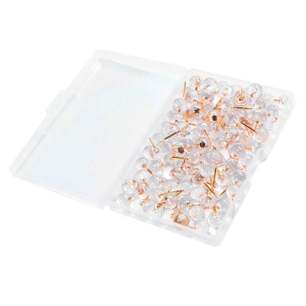 100Pcs Decorative Thumbtacks Lovely Pushpins Multi-Function Thumb Tacks For Diy 9027700411364