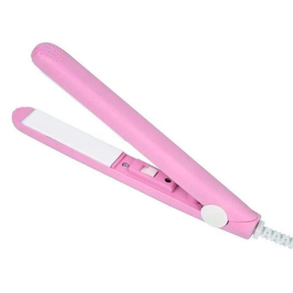 2in1 Tourmaline Ceramic Hair Curler and Straightener, Fast Heat Up, LongLasting Curls