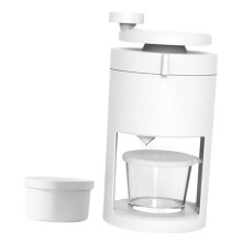Manual Ice Crusher with Sharp Stainless Steel Blades for Slushies and Home Summer Parties