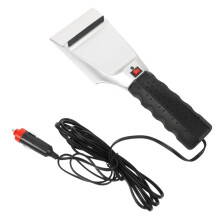 Heated Car Ice Scraper and Electric Snow Removal Shovel for Fast Winter Windshield Clearing