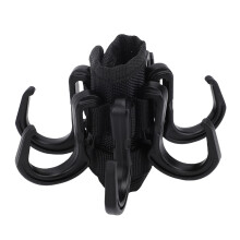 Beach Umbrella Hook with 6 Detachable Hooks for Towels Hats Bags, ABS Umbrella Accessories