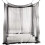 Black Bed Canopy with Light Blocking Curtains for Queen and King Size, Large Mosquito Net 1