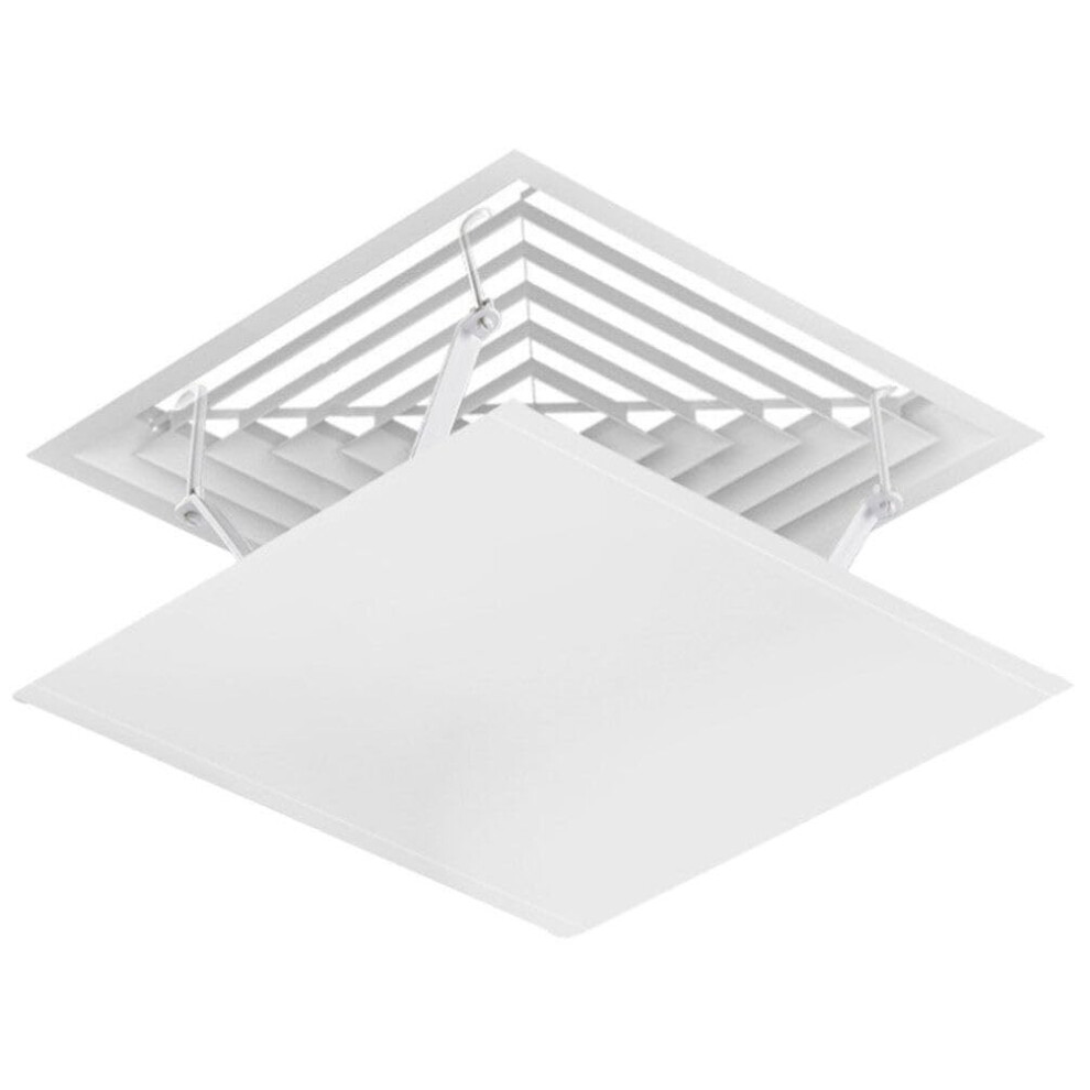 Adjustable Air Conditioner Vent Deflector For Ceiling Ac Vents, Protects From Direct Wind 9070919711091