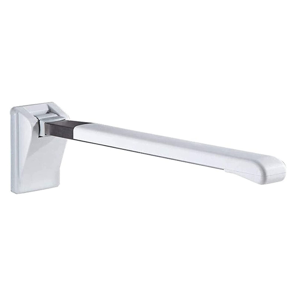 Grab Bars Wall Mounted Foldable Toilet Safety Rail with Ergonomic Grip for Handicap Support
