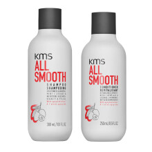 KMS All Smooth Shampoo 300ml & All Smooth Conditioner 250ml Duo