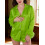 (XL, Fluorescent Green) Γυναικεία σατέν ρούχα, σορτς, μοντέρνα. 5