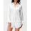 (L, White) Conjunto de satén de moda 8