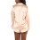 (M, Champagne) Conjunto de satén de moda 2