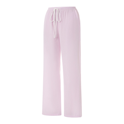 (L, Pink) Γυναικείο παντελόνι με με κορδόνι 2
