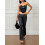 (L, Black) Női csipkehálós 2 utcai viselet 10