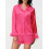 (XL, Rose Red) Γυναικεία σατέν ρούχα, σορτς, μοντέρνα. 8