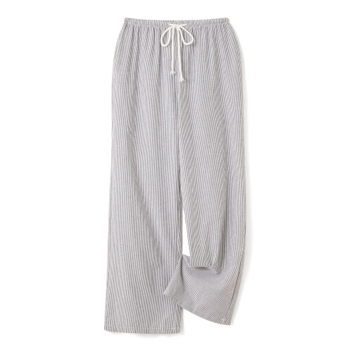(M, Light Grey) Γυναικείο παντελόνι με με κορδόνι 1