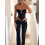 (L, Black) Női csipkehálós 2 utcai viselet 4