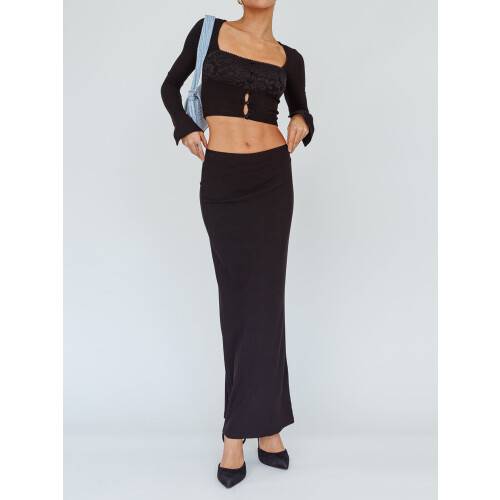 (S, Black) Conjunto de dos estilo streetwear. 1