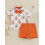 (2-3 Years, Orange) Éadaí Cásca do 2 phíosa 2