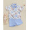 (6-12 Months, Blue) Éadaí Cásca do 2 phíosa 2