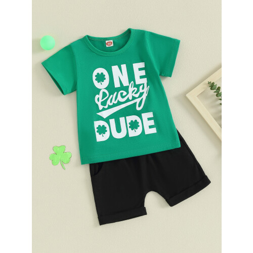 (18-24 Months, Green) Completo primaverile per 2 pezzi. 2