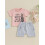 (6-12 Months, Pink) Πασχαλινά ρούχα νήπια, καλοκαιρινών ρούχων. 2