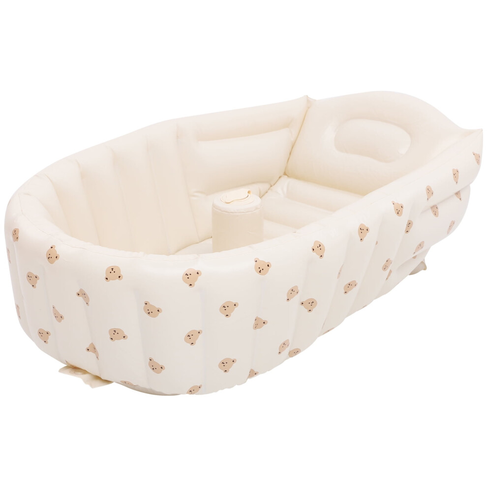 Eease Inflatable Baby Bathtub Cartoon Bathtub for Infants Baby Foldable PVC Infant Bathtub