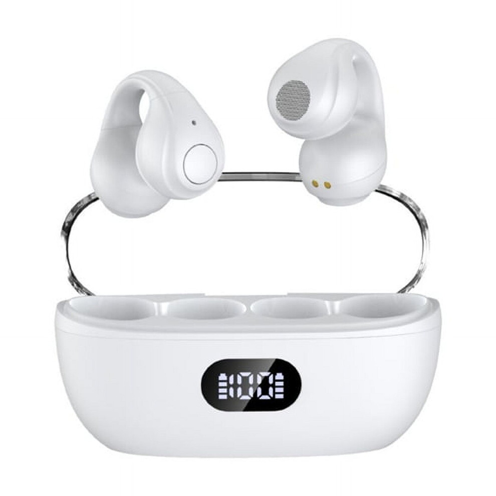Wireless Ear Clip Bone Conduction Earphones Bluetooth 5.3 Wireless Headphones For Running Cycling Skin 9027700417243