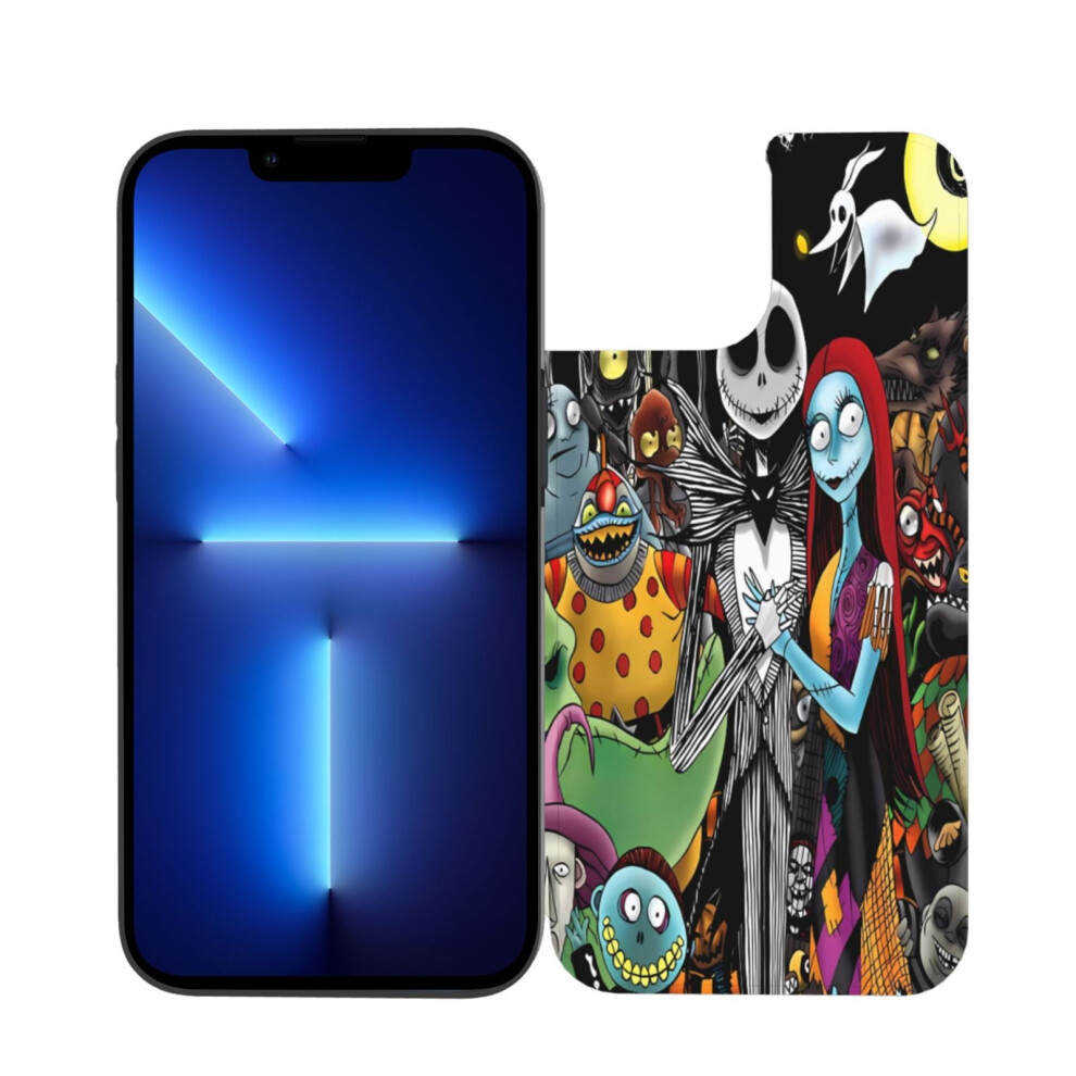 The Nightmare Before Christmas Compatible With Iphone 13 Phone Case, Magnetic Leather Flip Cover For Dual Camera 9027700417618