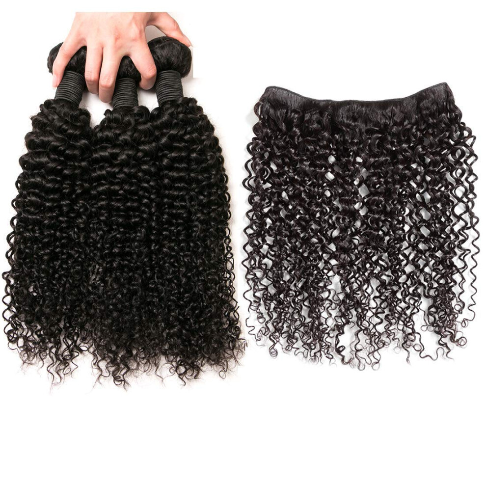 Unisex Human Hair Lace Front Wig 13X4 Lace Frontal Pre Plucked Hairline With Baby Hair Straight Or Curly