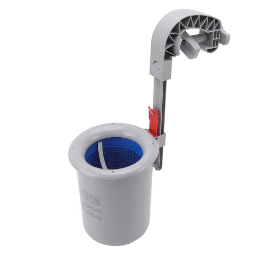 Automatic Above Ground Pool Skimmer with Easy Wall Installation and Detachable Filter Basket