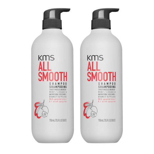 KMS KMS All Smooth Shampoo 750ml Double