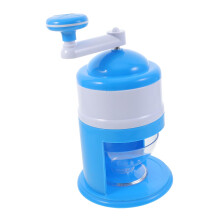 Manual Ice Crusher for Home Use with Hand Crank, Non Slip Base, Smoothies and Slushies Maker