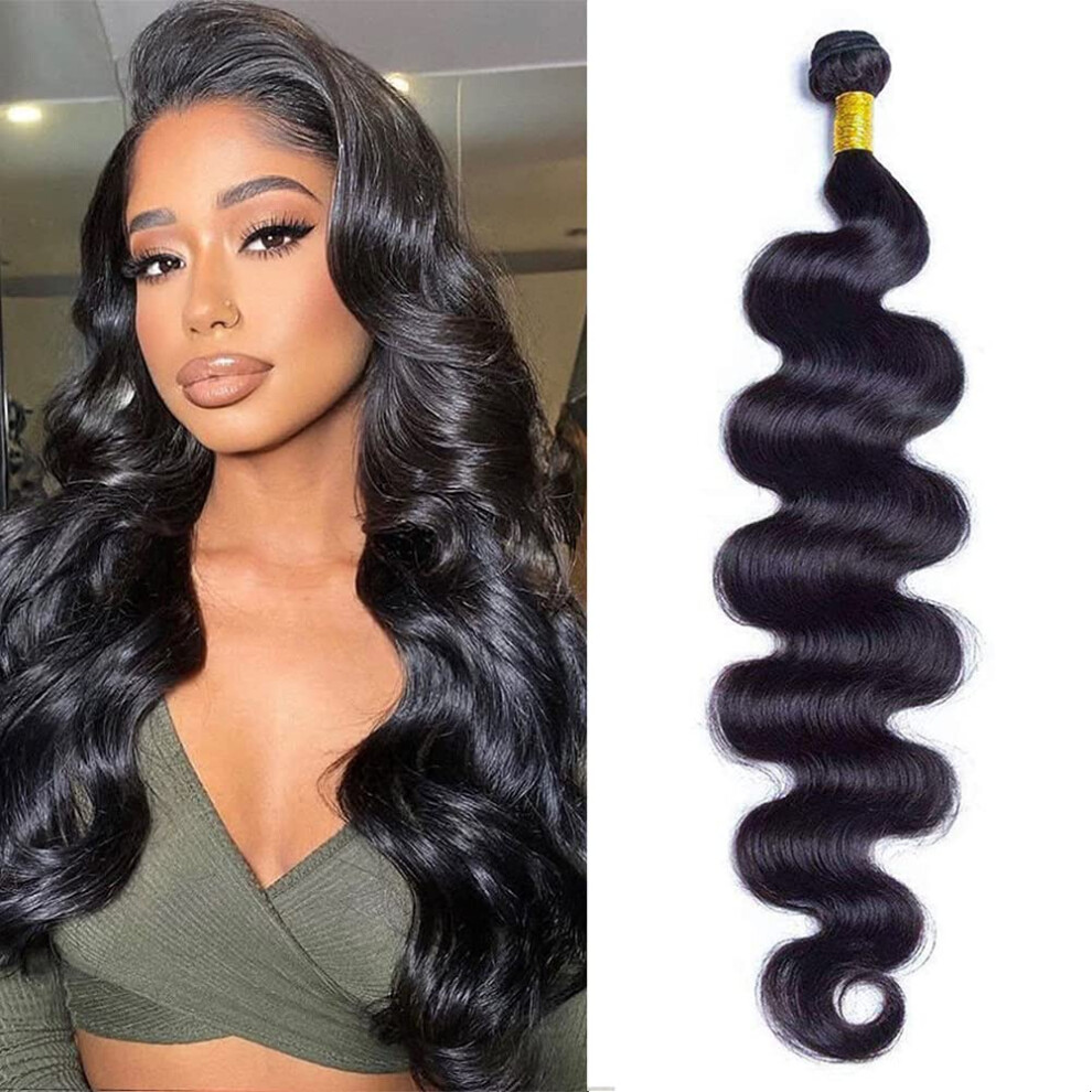Unisex Brazilian Straight Human Hair Bundles With 4X4 Lace Closure 28 Inch 10A Virgin Remy Extensions