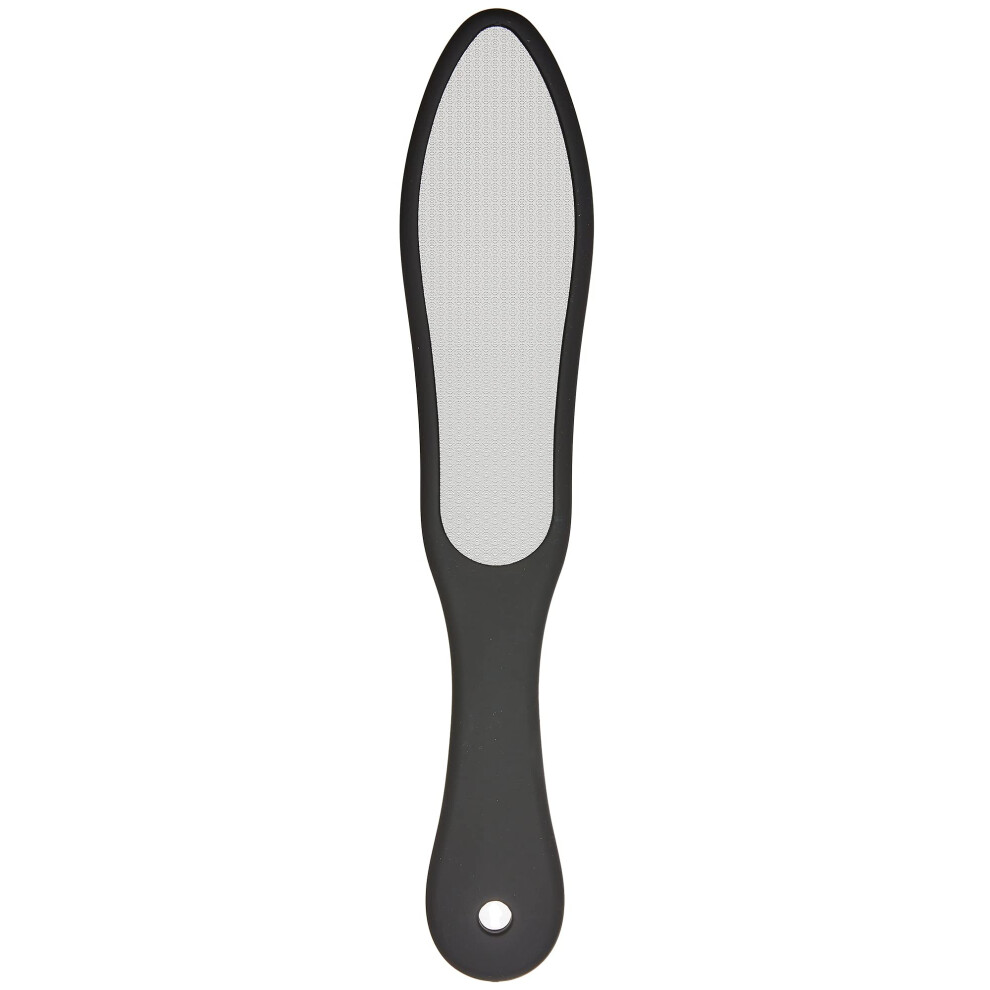 Stainless Steel Foot File Callus Remover DualSided Rasp for Dead Skin with NonSlip Handle