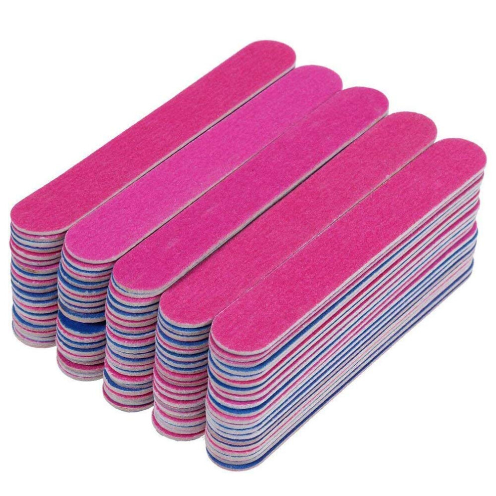 Disposable Nail Files 180/240 Grit DualSided Buffer for Manicure and Pedicure 200pcs