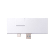 4 5 6 Docking Station Hub with 4K -Compatible TF Card Reader Gigabit Ethernet 2 USB 3.1 Port A