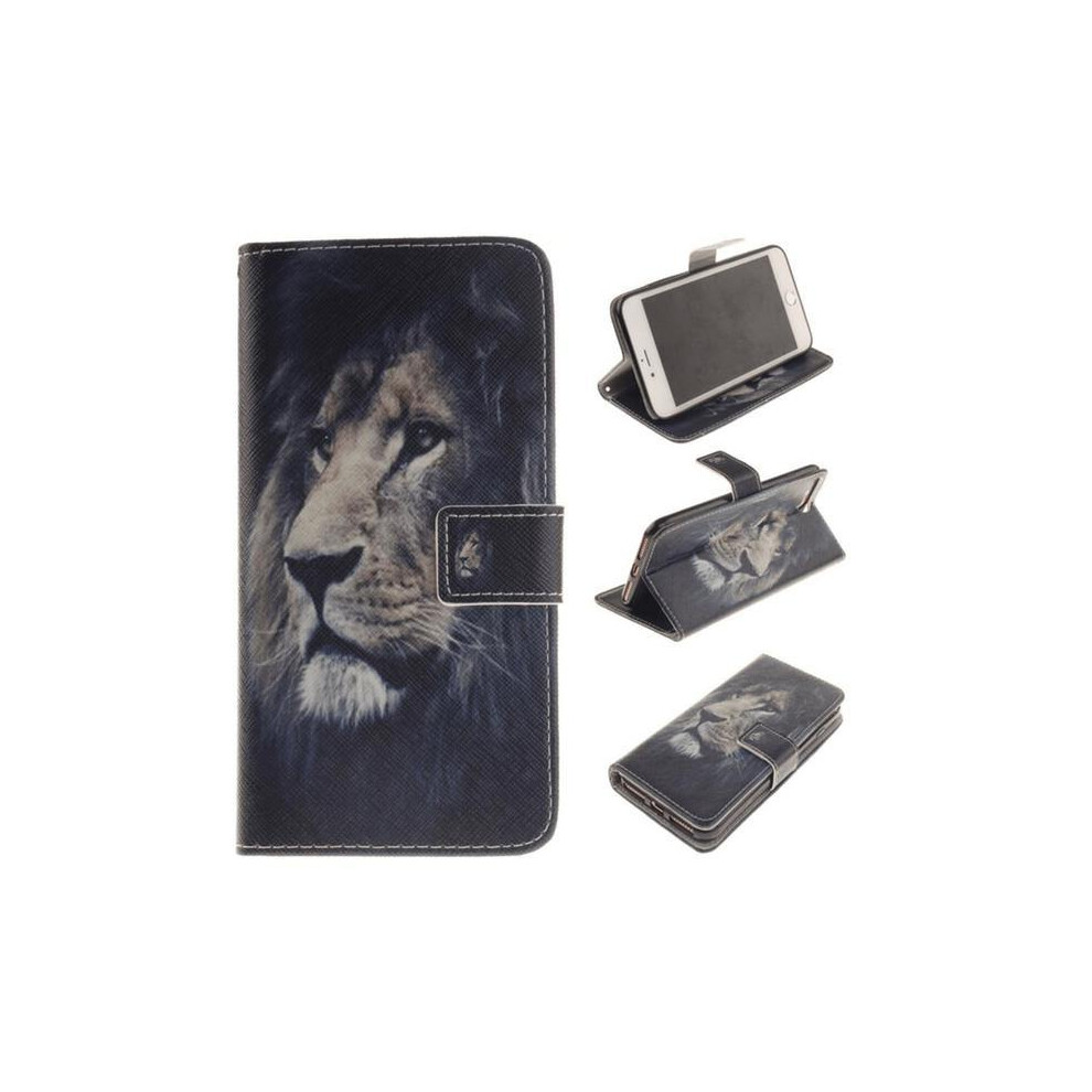 Wallet Case Compatible With Apple Compatible With Iphone 7 Â Lion 9377112426235