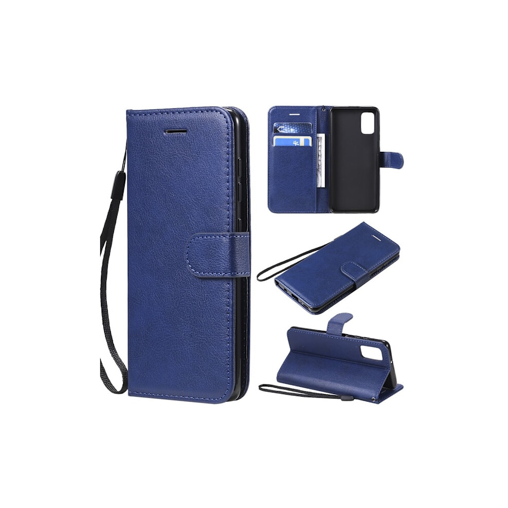Compatible With Samsung Galaxy A41 - Wallet Case - Blue 9377112426426
