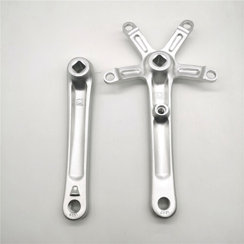Bike Crankset BCD130mm for 3Sixty Folding Bike,Silver 1
