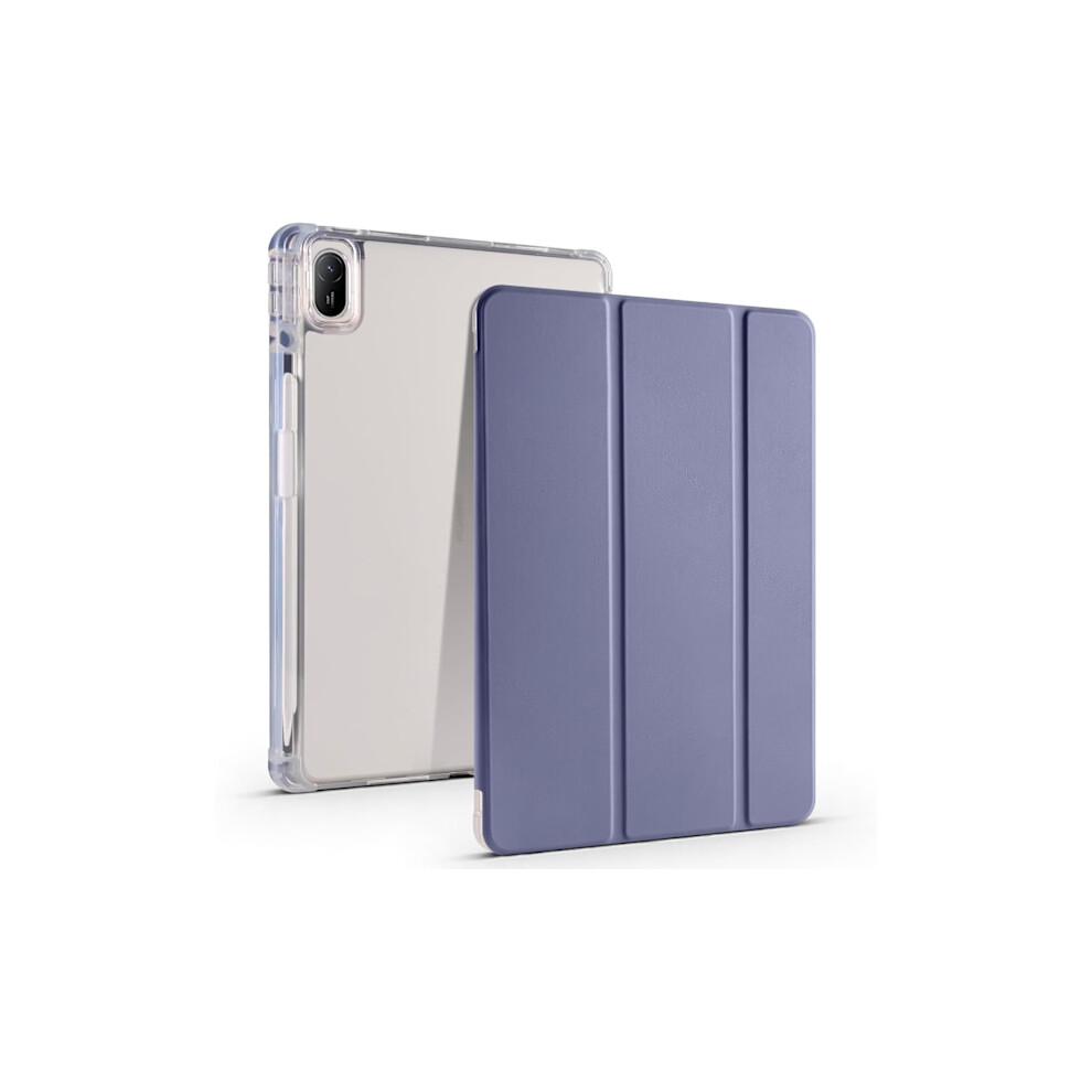 Full Protection Transparent Back Stand Case For Compatible With Xiaomi Redmi Pad Pro 12.1 Inch With Auto Wake/Sleep Function Purple 9377112426273